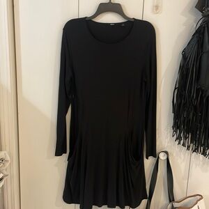 BetaBrand black Travel Dress,S